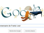 Google fête le 200ème anniversaire de Frantz Liszt