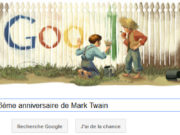 Google fête le 176ème anniversaire de Mark Twain