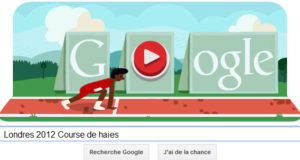 #Londres2012 - Google met à l'honneur la Course de haies