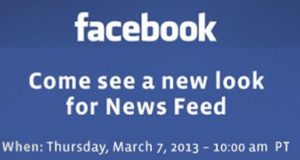 Facebook dévoilera le nouveau fil d'actualités le 7 mars prochain