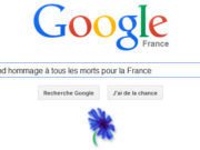 Google rend hommage à tous les morts pour la France [Doodle]