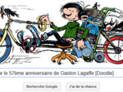 Google fête le 57ème anniversaire de Gaston Lagaffe [Doodle]