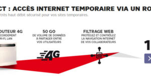 SFR lance 4G Connect, un accès internet via le réseau 4G