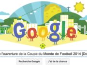 Google fête l'ouverture de la Coupe du Monde de Football 2014 [Doodle]