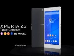 #IFA2014 - Sony dévoile l'Xperia Z3 Tablet Compact