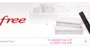 Free de retour sur Vente-privee.com du 7 au 11 novembre 2014