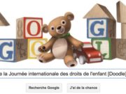 Google fête la journée internationale des droits de l'enfant [Doodle]