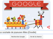 Google vous souhaite de joyeuse fêtes [Doodle]