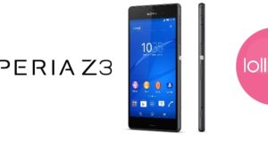 Sony Xperia Z3 : la mise à jour Lollipop pour janvier