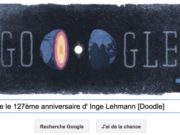 Google fête le 127ème anniversaire d'Inge Lehmann [Doodle]