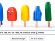 Google fête le 1er jour de l'été, le Solstice d'été [Doodle]