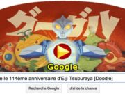 Google fête le 114ème anniversaire d'Eiji Tsuburaya [Doodle]