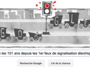 Google fête les 101 ans depuis les 1er feux de signalisation électriques [Doodle]