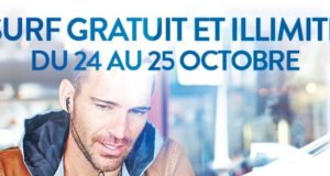 #4GBouygues – Un weekend de surf gratuit et illimité en 4G les 24 et 25 octobre 2015