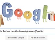 Google fête le 1er tour des élections régionales [#Doodle]