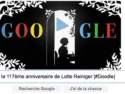 Google fête le 117ème anniversaire de Lotte Reiniger [#Doodle]