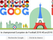 Google fête le championnat Européen de Football 2016 #Euro2016 [#Doodle]