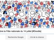 Google célèbre la Fête nationale du 14 juillet [#Doodle]