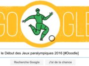 Google fête le Début des Jeux paralympiques 2016 [#Doodle]