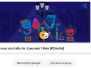 Google vous souhaite de Joyeuses Fêtes [#Doodle]