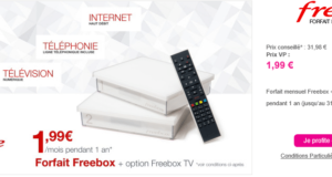 #Free casse le prix de son forfait Freebox Crystal à 1,99€/mois sur vente-privee.com