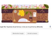 Google fête l'équinoxe de printemps, le 1er jour du printemps [#Doodle]