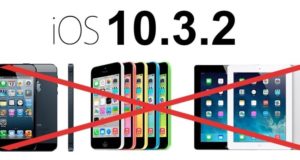 L'iOS 10.3.2 est finalement disponible pour les iPhone 5, iPhone 5C et iPad 4