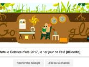 Google fête le Solstice d'été 2017, le 1er jour de l’été [#Doodle]