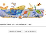 Google fête la premier jour de la rentrée [#Doodle]