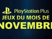 Playstation plus du mois de novembre