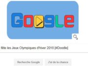 Google fête les Jeux Olympiques d'hiver 2018 [#Doodle]