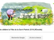 Google célèbre la Fête de la Saint-Patrick 2018 [#Doodle]