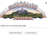 Google célèbre le mont Olympe (Mount Olympus) [#Doodle]