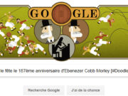 Google fête le 187ème anniversaire d'Ebenezer Cobb Morley [#Doodle]