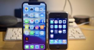 L'évolution des iPhone jusqu'à l'iPhone XS Max