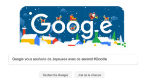 Google vous souhaite de Joyeuses avec ce second #Doodle