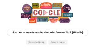 Google fête la journée internationale des droits des femmes 2019 [#Doodle]