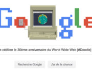 Google célèbre le 30ème anniversaire du World Wide Web [#Doodle]