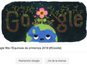 Google fête l’Équinoxe de printemps 2019 [#Doodle]