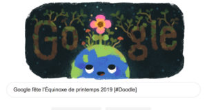 Google fête l’Équinoxe de printemps 2019 [#Doodle]