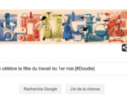 Google célèbre la fête du travail du 1er mai [#Doodle]