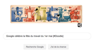 Google célèbre la fête du travail du 1er mai [#Doodle]