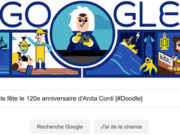 Google fête le 120e anniversaire d'Anita Conti [#Doodle]