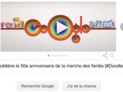 Google célèbre le 50e anniversaire de la marche des fiertés [#Doodle]