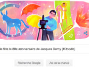 Google fête le 88e anniversaire de Jacques Demy [#Doodle]