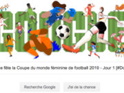 Google fête la Coupe du monde féminine de football 2019 - Jour 1 [#Doodle]