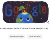 Google célèbre le jour de l'été 2019 ou le Solstice d'été [#Doodle]