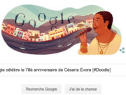 Google célèbre le 78è anniversaire de Césaria Évora [#Doodle]