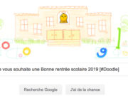 Google vous souhaite une Bonne rentrée scolaire 2019 [#Doodle]