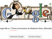 Google fête le 177ème anniversaire de Madeleine Brès [#Doodle]